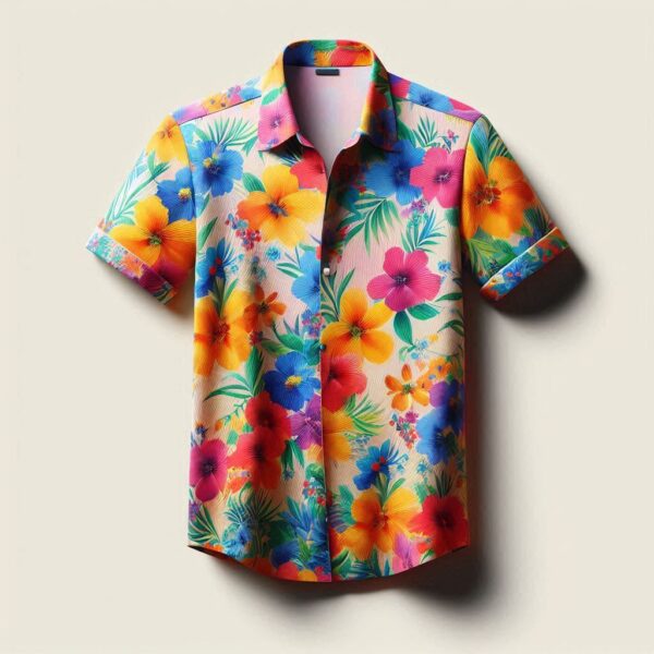 Camicia floreale