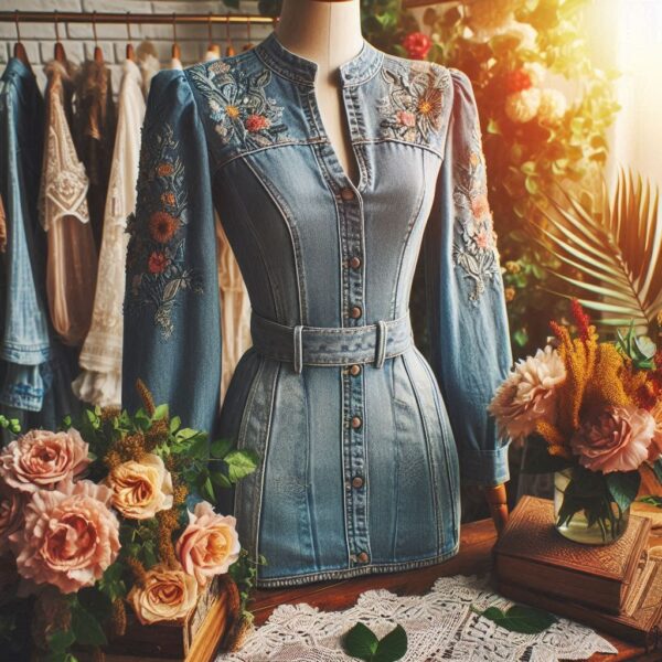 Vestito di jeans
